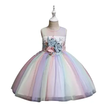 2019 New Kids Dresses Girls Princess Rainbow Dress Girls Dresses Party Wedding Dress Children Easter Carnival Costume Vestido
2019 New Kids Dresses Girls Princess Rainbow Dress Girls Dresses Party Wedding Dress Children Easter Carnival Costume Vestido