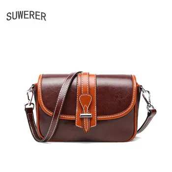 SUWERER 2020 New women leather bag fashion Wild quality women high quality famous brand women leather shoulder Crossbody bag
SUWERER 2020 New women leather bag fashion Wild quality women high quality famous brand women leather shoulder Crossbody bag