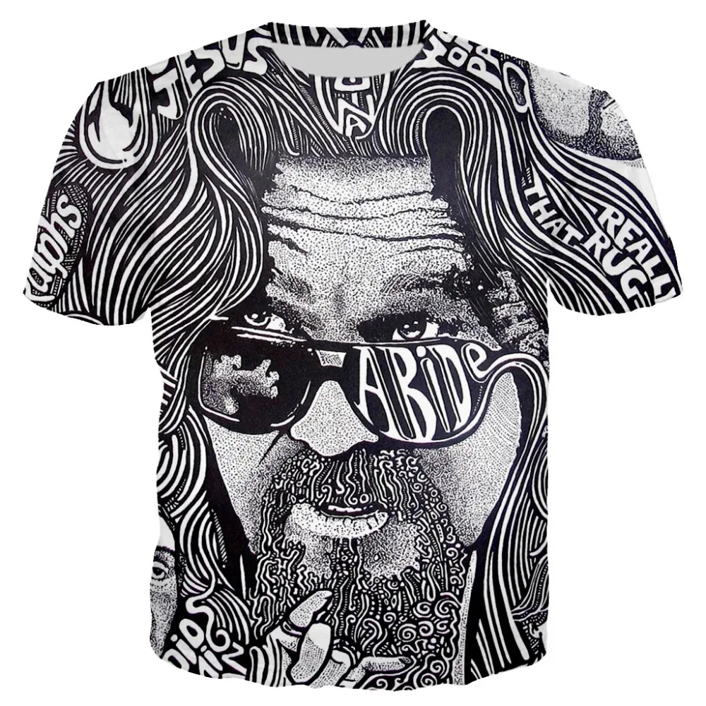 2019 New Fashion 3d Printed Big Lebowski T shirt for Men/Women Summer Short Sleeve Tees Tees Tops Unisex Streetwear Tshirt
2019 New Fashion 3d Printed Big Lebowski T shirt for Men/Women Summer Short Sleeve Tees Tees Tops Unisex Streetwear Tshirt
