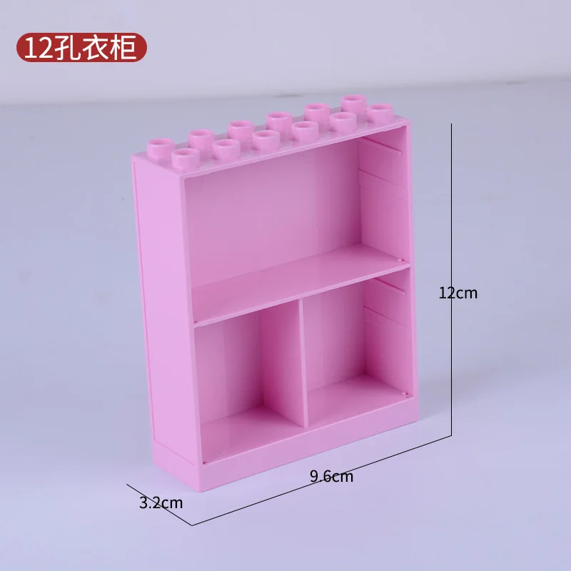 Legoing Duplo 12-hole wardrobe Building Blocks Toy For Children Compatible City Accessories Figures Big Size Duploe Legoings Set
Legoing Duplo 12-hole wardrobe Building Blocks Toy For Children Compatible City Accessories Figures Big Size Duploe Legoings Set