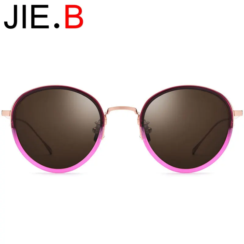 2019 new B titanium gold polarized sunglasses men and women models ultra light Korean fashion round literary version sunglasses
2019 new B titanium gold polarized sunglasses men and women models ultra light Korean fashion round literary version sunglasses