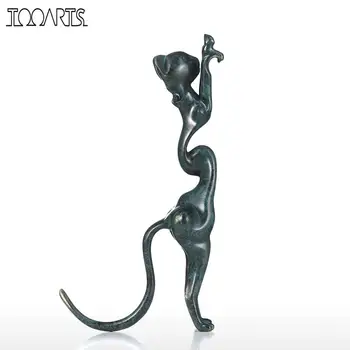 Tooarts Cloud Pattern Cat Fiberglass Sculpture Home Decoration Original Design Cat Artwork For Home Office 
Tooarts Cloud Pattern Cat Fiberglass Sculpture Home Decoration Original Design Cat Artwork For Home Office