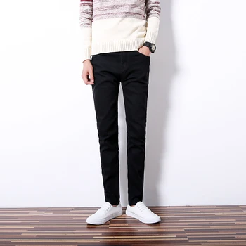 Blue men Jeans Fashion Casual Black Denim Pants Men 27 28 29 30 31 32 33 34 36 Teen Slim Elegant mens Trousers
Blue men Jeans Fashion Casual Black Denim Pants Men 27 28 29 30 31 32 33 34 36 Teen Slim Elegant mens Trousers