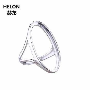 925 Sterling Silver Women Engagement Wedding Ring 12x26mm Oval Cabochon Semi Mount Ring fit Amber Agate Opal Turquoise Setting
925 Sterling Silver Women Engagement Wedding Ring 12x26mm Oval Cabochon Semi Mount Ring fit Amber Agate Opal Turquoise Setting