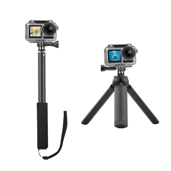 Outdoor Metal Tripod Round Waterproof Case Shell for DJI Osmo Action Extension Rod Extended Selfie Stick Sports Camera
Outdoor Metal Tripod Round Waterproof Case Shell for DJI Osmo Action Extension Rod Extended Selfie Stick Sports Camera