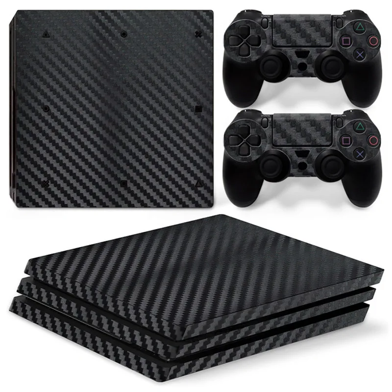 Виниловые наклейки для Sony PS4 Pro консоль и 2 контроллера игры [ad Наклейка Обложка