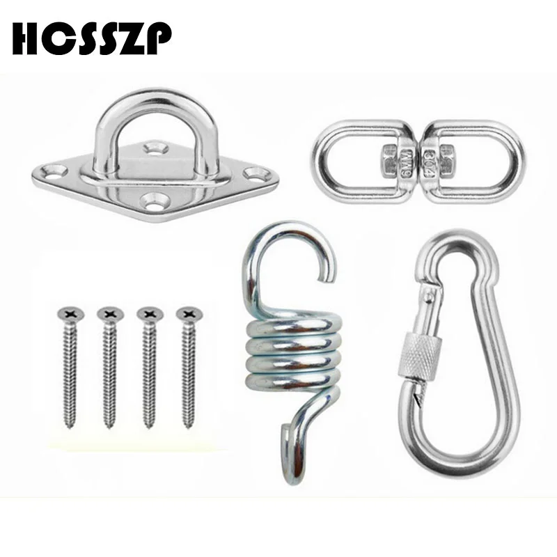 HCSSZP Ultimate Hanging accessories Kit Hammock Chair 500 LB Capacity Hammock Spring, Swivel Hook, and Ceiling Hammock Mount
HCSSZP Ultimate Hanging accessories Kit Hammock Chair 500 LB Capacity Hammock Spring, Swivel Hook, and Ceiling Hammock Mount
