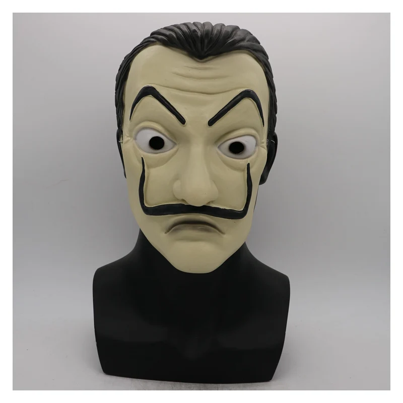 La Casa De Papel mask Cosplay Halloween Party Costumes with Face Mask Salvador Dail cosplay PVC Action Figures toy
La Casa De Papel mask Cosplay Halloween Party Costumes with Face Mask Salvador Dail cosplay PVC Action Figures toy