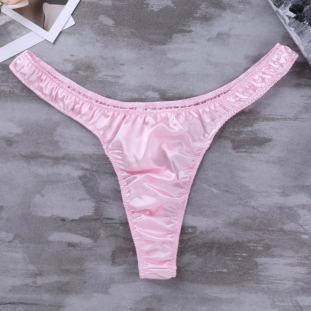 TiaoBug Shiny Satin Ruffle Low Rise Bikini Thongs Bikini Briefs Men Swimwear Stretchy High Cut Sexy Gay Underwear Sissy Panties
TiaoBug Shiny Satin Ruffle Low Rise Bikini Thongs Bikini Briefs Men Swimwear Stretchy High Cut Sexy Gay Underwear Sissy Panties