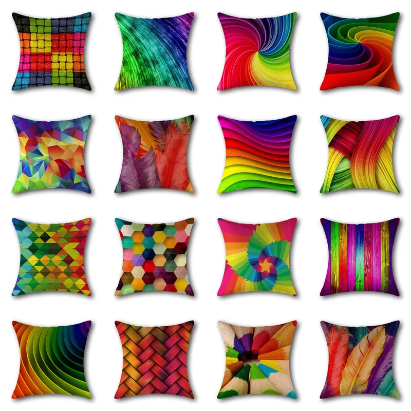 CUSCOV colorful color ripple vortex pillowcase cushion sofa decorative pillowcase colorful creative Polyester pillow
CUSCOV colorful color ripple vortex pillowcase cushion sofa decorative pillowcase colorful creative Polyester pillow