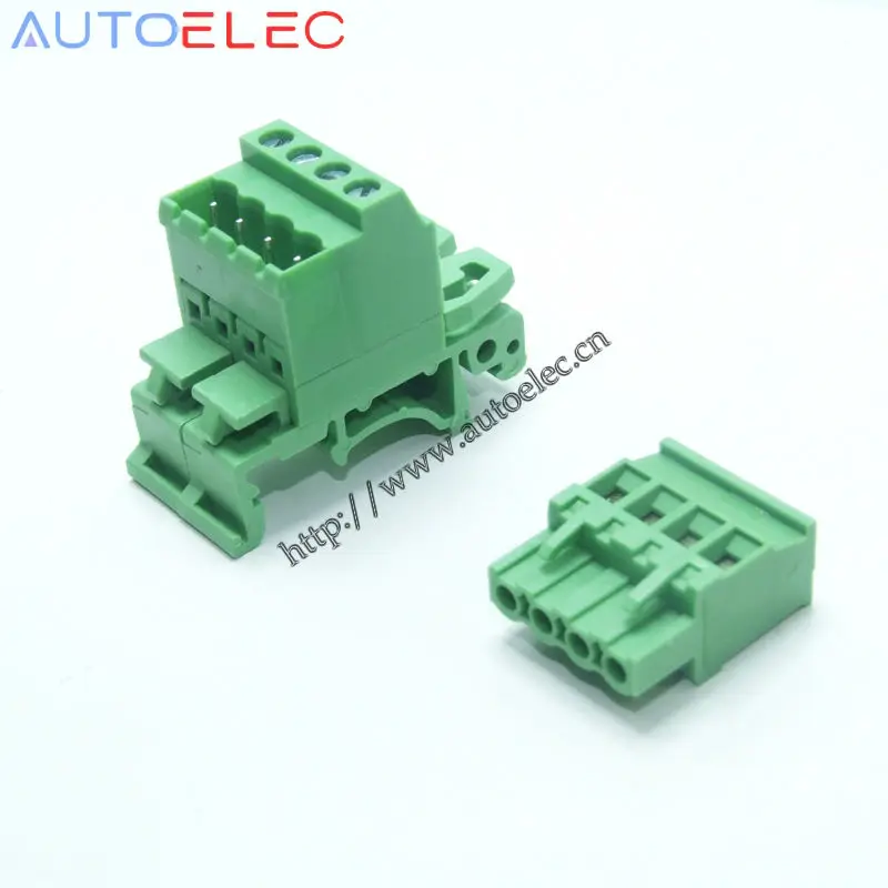 10sets Pitch 5.08mm 4pin Screw Plug-in Terminal Blocks connector NS35mm Din Rail Mounting instead of NO: UMSTBVK2.5-4-G-5.08
10sets Pitch 5.08mm 4pin Screw Plug-in Terminal Blocks connector NS35mm Din Rail Mounting instead of NO: UMSTBVK2.5-4-G-5.08