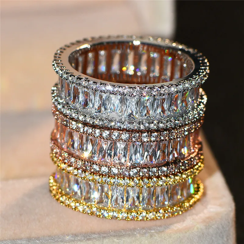 Luxury Ladies Small Crystal Zircon Stone Ring Female Silver Gold Wedding Jewelry Promise Stackable Engagement Rings For Women
Luxury Ladies Small Crystal Zircon Stone Ring Female Silver Gold Wedding Jewelry Promise Stackable Engagement Rings For Women