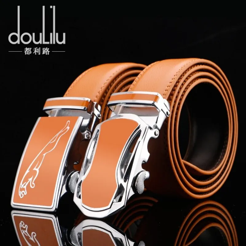 Belts For Men Genuine Leather Orange Strap Automatic Buckle High Quality Business Luxury Brand Vintage Waist Belt Fashion 2019
Belts For Men Genuine Leather Orange Strap Automatic Buckle High Quality Business Luxury Brand Vintage Waist Belt Fashion 2019