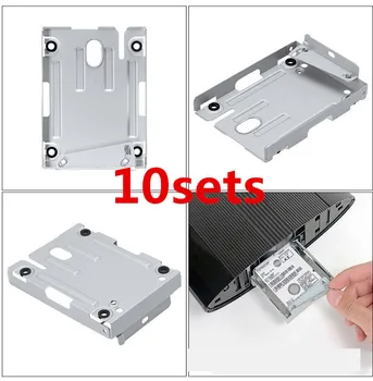Hard Disk Drive bays Base Tray HDD Mounting Bracket Support for Sony Playstation 3 PS3 PS 3 Super Slim 4000 With Screws 10sets
Hard Disk Drive bays Base Tray HDD Mounting Bracket Support for Sony Playstation 3 PS3 PS 3 Super Slim 4000 With Screws 10sets
