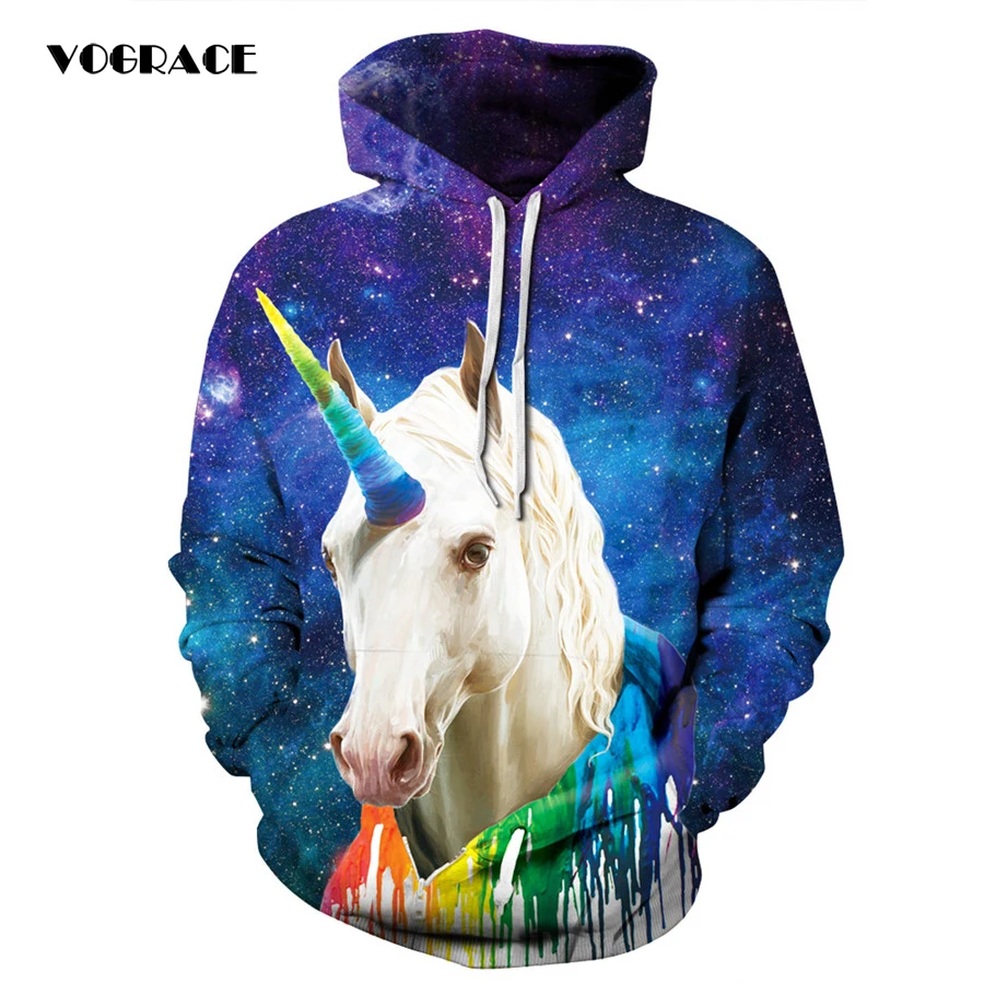 VOGRACE Christmas Style Man / Women 3d Sportswear Sweatshirt Print Unicorn Space Galaxy Paint Hoodie Hooded Dress Top Hoody
VOGRACE Christmas Style Man / Women 3d Sportswear Sweatshirt Print Unicorn Space Galaxy Paint Hoodie Hooded Dress Top Hoody