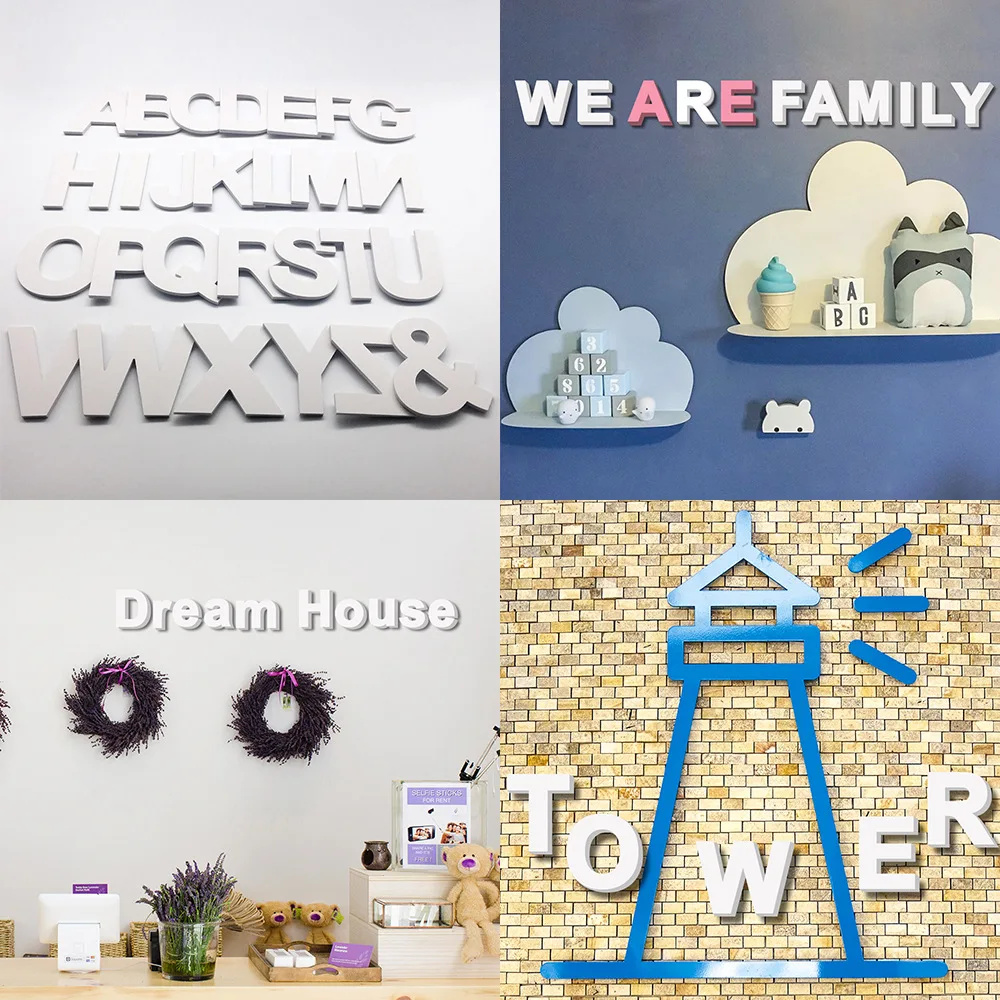 3D White Capital English Letters Wall Sticker PVC Foam Board Alphabet Art Mural Bedroom Wedding Decor Love Gifts DIY Wall Decals
3D White Capital English Letters Wall Sticker PVC Foam Board Alphabet Art Mural Bedroom Wedding Decor Love Gifts DIY Wall Decals