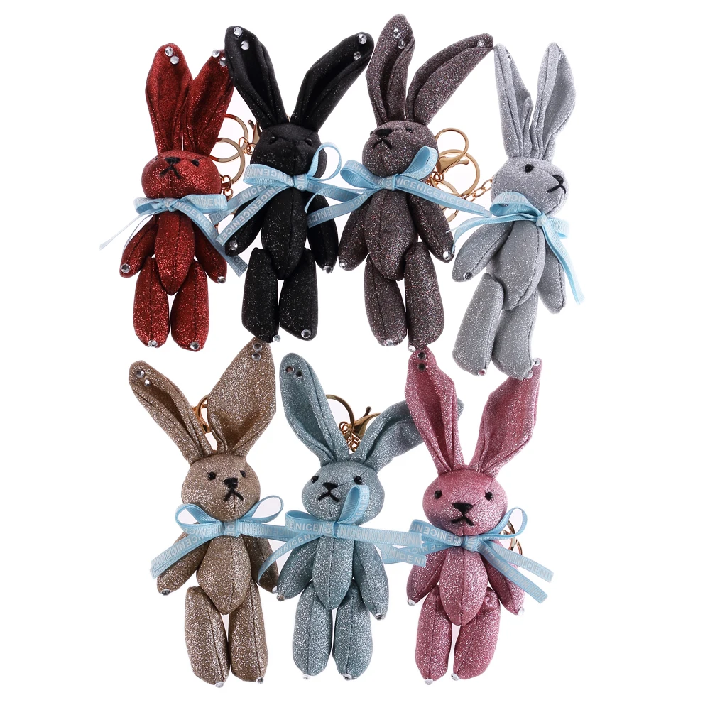 New Animal Cartoon Rabbit Pendant Keychain Handmade Fabric Key Chain Bag Pendants Adult For Women Girl Fashion Jewelry llaveros
New Animal Cartoon Rabbit Pendant Keychain Handmade Fabric Key Chain Bag Pendants Adult For Women Girl Fashion Jewelry llaveros