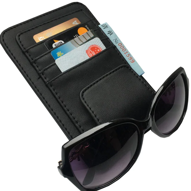 JLEC Car-Styling Leather Card Ticket Clip Holder For Car Roof Glasses Visor Clip Credit Card Storage Holder Interior Accessories
JLEC Car-Styling Leather Card Ticket Clip Holder For Car Roof Glasses Visor Clip Credit Card Storage Holder Interior Accessories