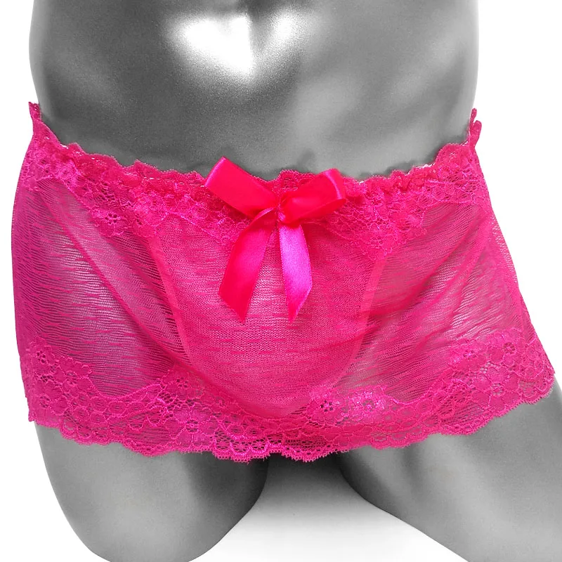 See Through Lace Panties With Pouch For Sissy Men Thong Underwear Skirted SexyLingerie Bikini G strings Male Sissy Panties
See Through Lace Panties With Pouch For Sissy Men Thong Underwear Skirted SexyLingerie Bikini G strings Male Sissy Panties
