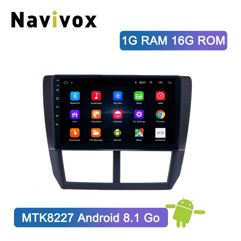 Navivox 9 Inch 2din Android 8.1 Car Radio For 2008 2009 2010 2011 2012 Subaru Forester GPS Audio Head Unit Multimedia Player
Navivox 9 Inch 2din Android 8.1 Car Radio For 2008 2009 2010 2011 2012 Subaru Forester GPS Audio Head Unit Multimedia Player