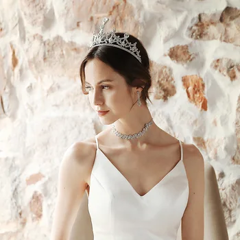 Luxury Wedding Crown Bridal Hair Jewelry Handmade Zircon Tiara Crowns Bride Headwear Women Headpiece Cake Accessories
Luxury Wedding Crown Bridal Hair Jewelry Handmade Zircon Tiara Crowns Bride Headwear Women Headpiece Cake Accessories