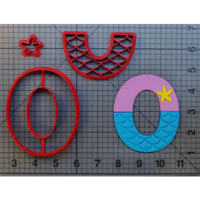 Mermaid Number One Two Cookie Cutter Set Fondant Cupcake Top Mould Made 3D Printed Cake Decoration Tools Biscuit Cookie Cutters
Mermaid Number One Two Cookie Cutter Set Fondant Cupcake Top Mould Made 3D Printed Cake Decoration Tools Biscuit Cookie Cutters