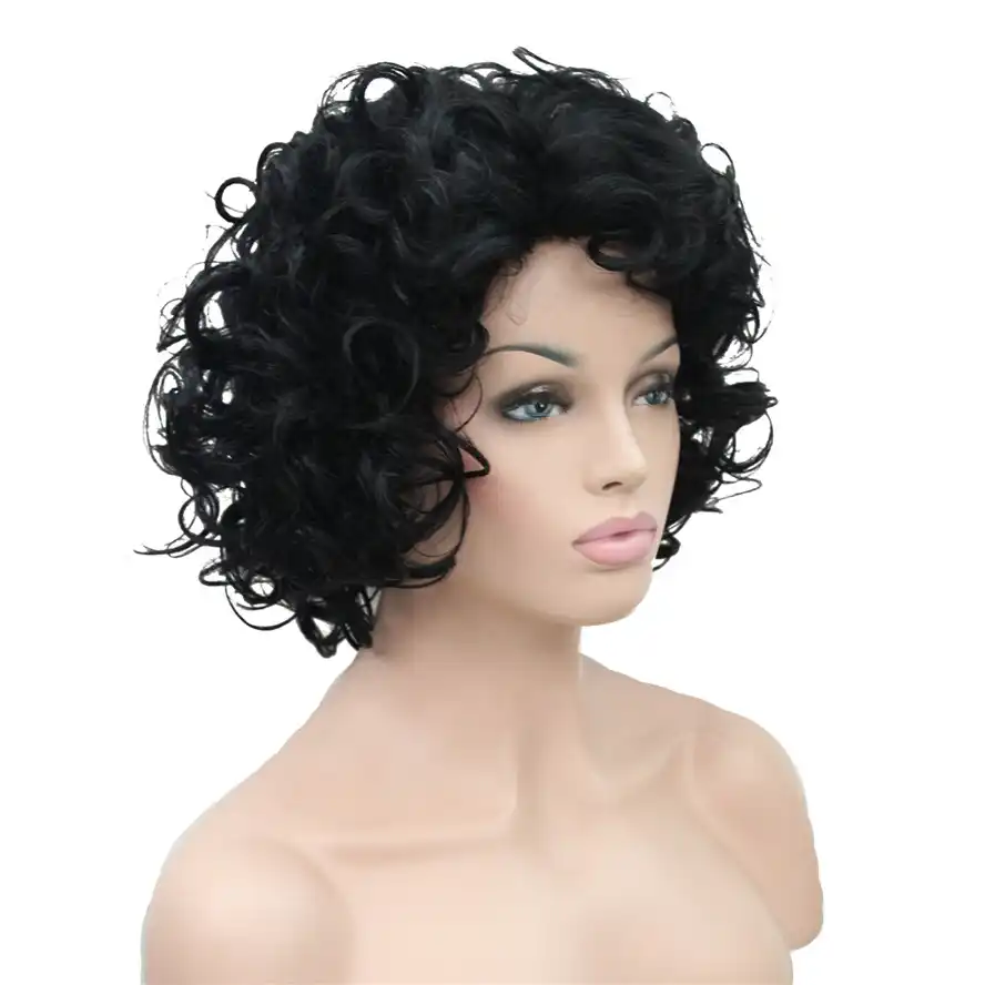 Strongbeauty Wig For Black Women Natural Short Curly Hairstyles