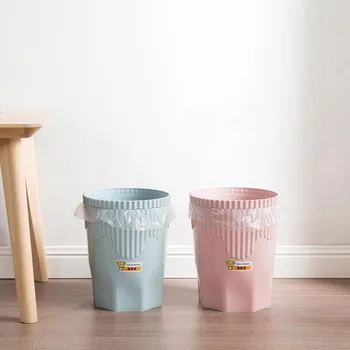 OTHERHOUSE 1Pc Trash Can Waste Bins Living Room Bedroom Lidless Plastic Paper Basket Kitchen Simple Rubbish Garbage Can Dustbin
OTHERHOUSE 1Pc Trash Can Waste Bins Living Room Bedroom Lidless Plastic Paper Basket Kitchen Simple Rubbish Garbage Can Dustbin