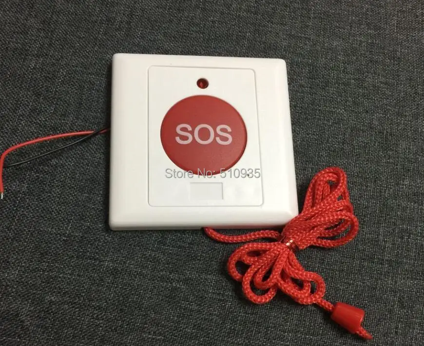 Auto Reset SOS/CALL Pull-Rope Emergency Button for Elderly/Patient use at Home/Hospital/Nursing Home/Hotel/Office
Auto Reset SOS/CALL Pull-Rope Emergency Button for Elderly/Patient use at Home/Hospital/Nursing Home/Hotel/Office