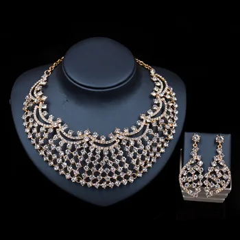 LAN PALACE high quality wedding jewelry sets for bride necklace and earrings austrian crystal necklace african free shipping
LAN PALACE high quality wedding jewelry sets for bride necklace and earrings austrian crystal necklace african free shipping