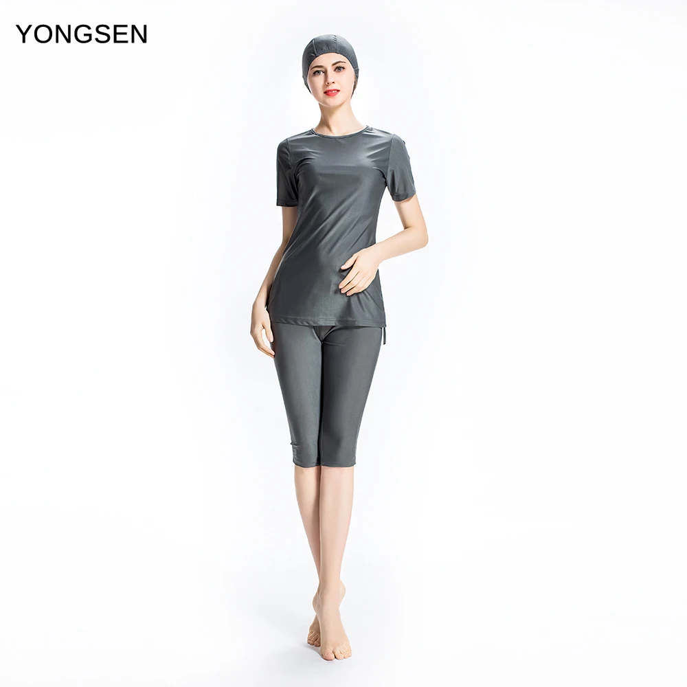 YONGSEN Women Swimsuit Short Sleeve Burkinis Muslim Swimwear Modest Style Muslimah Swim Clothing Islamic Wear Plus Size Hijab
YONGSEN Women Swimsuit Short Sleeve Burkinis Muslim Swimwear Modest Style Muslimah Swim Clothing Islamic Wear Plus Size Hijab
