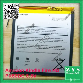 Safety Packing used (Lavel 4) Amazon Kindle Fire HD PR53DC 3.8V Battery ,Without Battery connector
Safety Packing used (Lavel 4) Amazon Kindle Fire HD PR53DC 3.8V Battery ,Without Battery connector