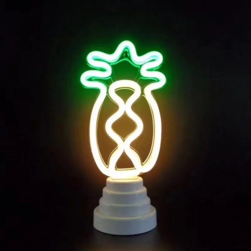 FENGLAIYI 3D Acrylic Neon Light LED Night Light Pineapple Flamingo Table Lamp Decor Wall Lamp Home Room Children Holiday Gift
FENGLAIYI 3D Acrylic Neon Light LED Night Light Pineapple Flamingo Table Lamp Decor Wall Lamp Home Room Children Holiday Gift