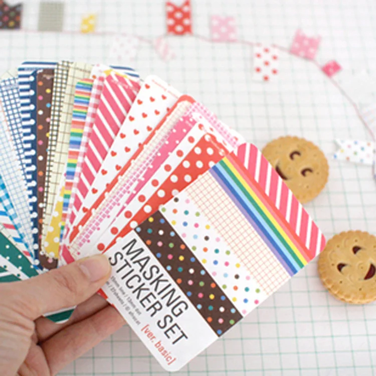 Scrapbooking 27 PCS Washi Kit Basic Masking Tape Craft Stickers Pack Decorative Labelling Art Adhesives
Scrapbooking 27 PCS Washi Kit Basic Masking Tape Craft Stickers Pack Decorative Labelling Art Adhesives