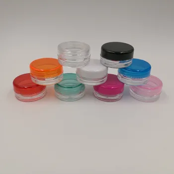 100pcs/lot 3g Plastic Empty Refillable Cream Cosmetic Jar Container for Eye shadow Makeup
100pcs/lot 3g Plastic Empty Refillable Cream Cosmetic Jar Container for Eye shadow Makeup