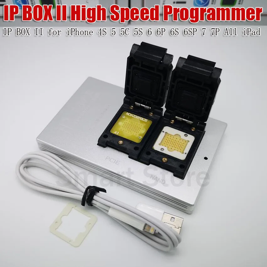 Original IP Box 2th Newest IP BOX V2 High Speed Programmer NAND PCIE Programmer for iPhone 4S 5 5C 5S 6 6P 6S 6SP 7 7P All iPad
Original IP Box 2th Newest IP BOX V2 High Speed Programmer NAND PCIE Programmer for iPhone 4S 5 5C 5S 6 6P 6S 6SP 7 7P All iPad