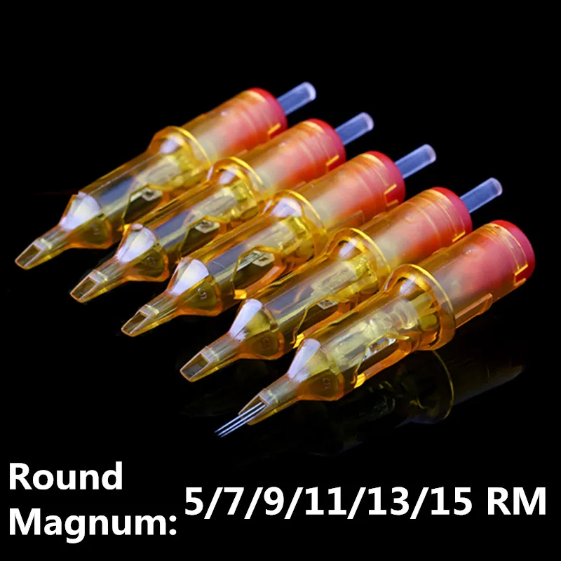 Box Of 20PCS Sterilized Semi-Permanent Makeup Tattoo Cartridge Needle Supply Curved Round Magnum 5/7/9/11/13/15RM
Box Of 20PCS Sterilized Semi-Permanent Makeup Tattoo Cartridge Needle Supply Curved Round Magnum 5/7/9/11/13/15RM