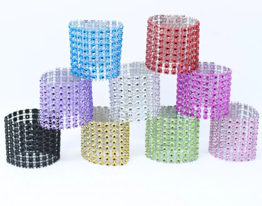 Rhinestone Mesh Wrap Napkin Ring Holder Table Serviette Holder Buckle Strap Chair Sash Wedding Party Christmas DIY Decoration
Rhinestone Mesh Wrap Napkin Ring Holder Table Serviette Holder Buckle Strap Chair Sash Wedding Party Christmas DIY Decoration