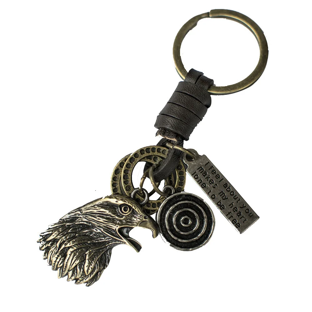 Men's and women's alloy keychain Jewelry Eagle Key Chain keychain leather Eagle Bag Apparel Pendant stranger things key ring
Men's and women's alloy keychain Jewelry Eagle Key Chain keychain leather Eagle Bag Apparel Pendant stranger things key ring