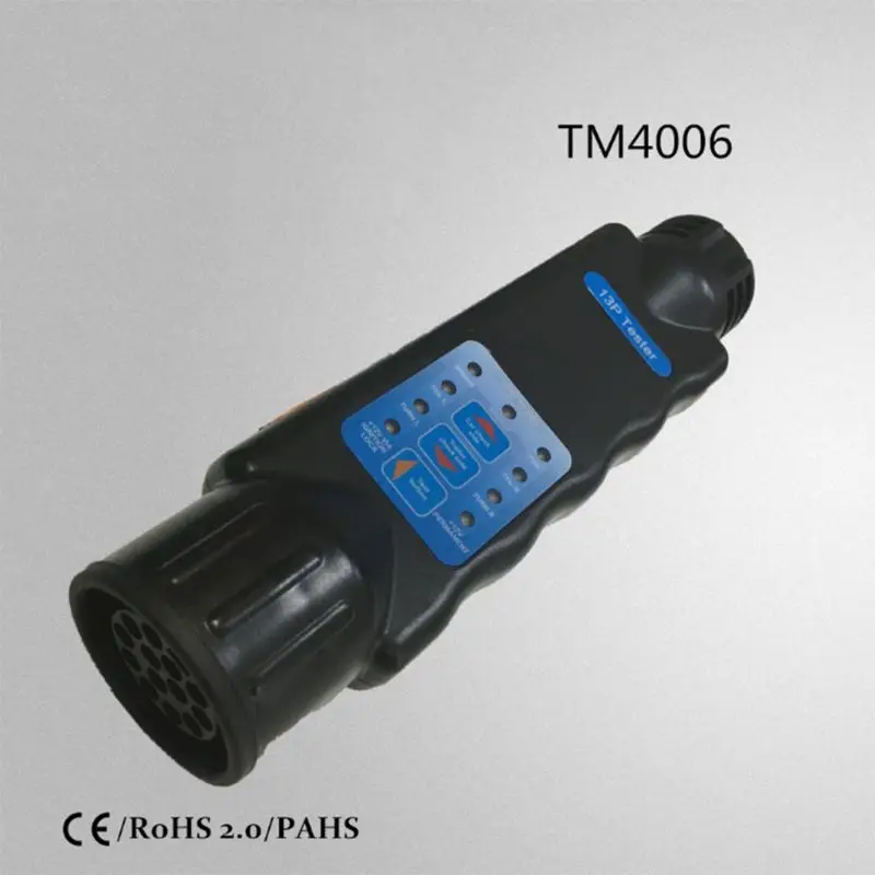 European Resistance Tester 13 Pin Core Hole Pin Trailer Car Socket Connector Tail Light Signal Line Inspection Detector
European Resistance Tester 13 Pin Core Hole Pin Trailer Car Socket Connector Tail Light Signal Line Inspection Detector