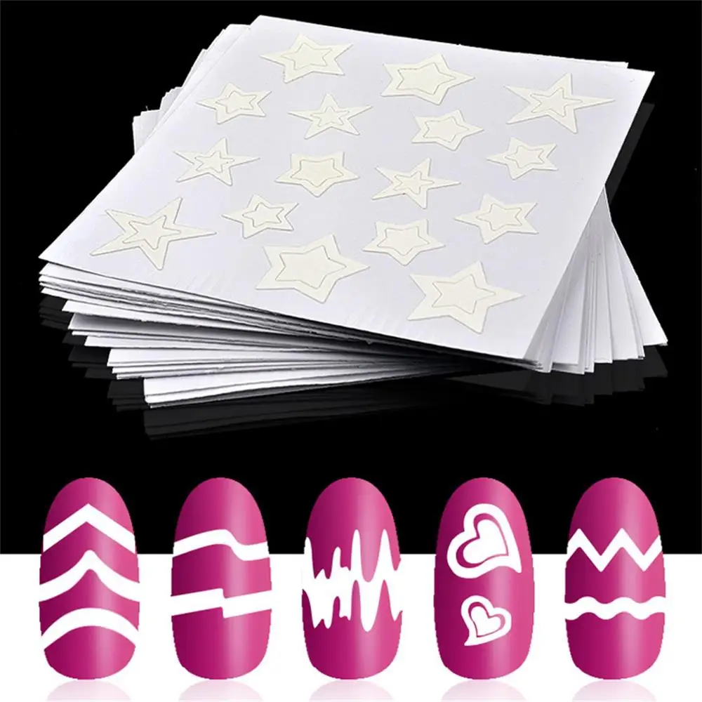 24 Sheets/Set DIY French Style Nail Guide Stickers Mixed Pattern Nail Art Hollow Smile Stencil Wave Line Decals Manicure Tools
24 Sheets/Set DIY French Style Nail Guide Stickers Mixed Pattern Nail Art Hollow Smile Stencil Wave Line Decals Manicure Tools