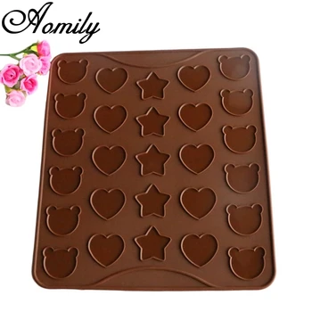 Aomily 3 Shape Baking Mat Heart Stars Bear Lovely Macaroon Mat Pastry Oven Pasta Tool Baking Sheet Tray Liner Mat Cake Pad
Aomily 3 Shape Baking Mat Heart Stars Bear Lovely Macaroon Mat Pastry Oven Pasta Tool Baking Sheet Tray Liner Mat Cake Pad