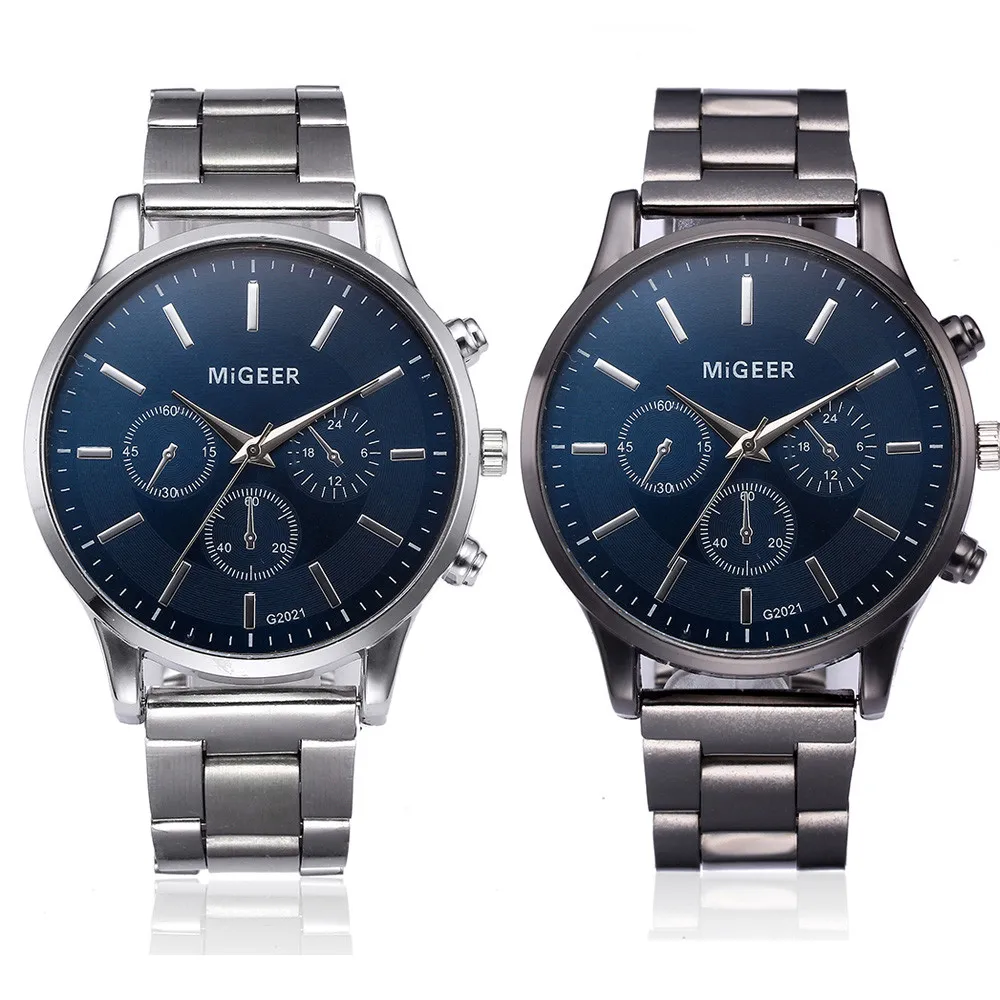 Men Watch Fashion Man Crystal Stainless Steel Analog Quartz Wrist Watch relojes para hombre saat erkekler montres homme 2019
Men Watch Fashion Man Crystal Stainless Steel Analog Quartz Wrist Watch relojes para hombre saat erkekler montres homme 2019