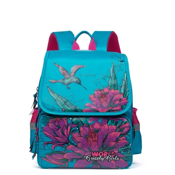 Russia Style School Bag for Girls Cartoon Birds Floral Pattern Waterproof Orthopedic Children's School Backpacks Mochila Escolar
Russia Style School Bag for Girls Cartoon Birds Floral Pattern Waterproof Orthopedic Children's School Backpacks Mochila Escolar