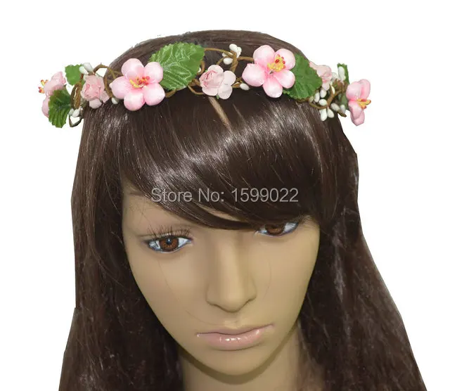 Retro Leaf Plum Blossom Bride Flower Crown Elegant Wedding Bridesmaid Headwear Bridal Adult Women Hair Jewelry Accessories Pink
Retro Leaf Plum Blossom Bride Flower Crown Elegant Wedding Bridesmaid Headwear Bridal Adult Women Hair Jewelry Accessories Pink