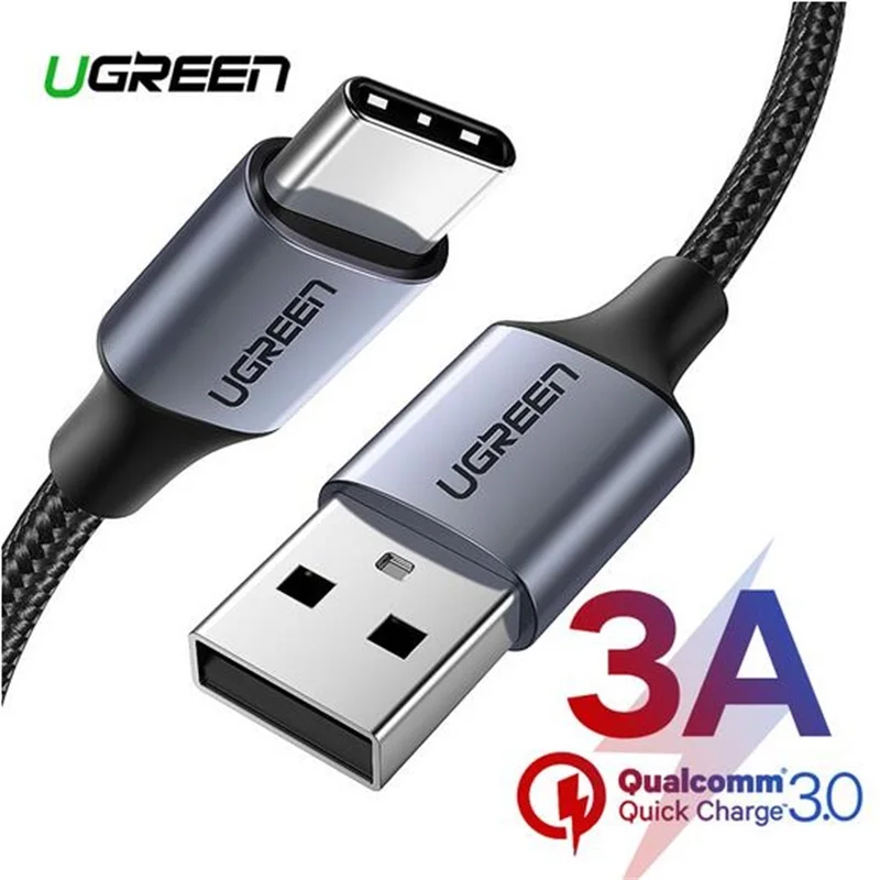 

Ugreen usb type c cable fast charging data cable for Samsung Galaxy S9 S8 mobile Phone cable for huawei xiaomi 9 8 Charger short