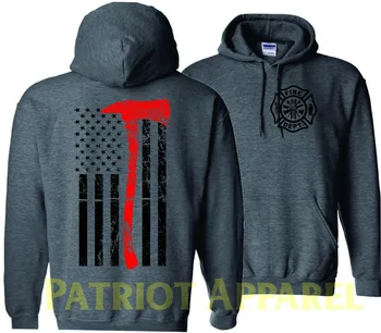THIN RED LINE AXE FLAG FIREFIGHTER FIRE DEPARTMENT HOODED SWEATSHIRT 
THIN RED LINE AXE FLAG FIREFIGHTER FIRE DEPARTMENT HOODED SWEATSHIRT
