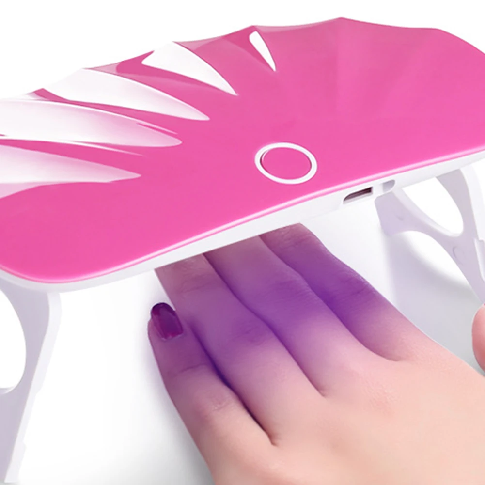 Mini LED UV Nail Lamp Curing Lamp Foldable Phototherapy Fast Drying Timer Tools USB Portable Polish Home Use
Mini LED UV Nail Lamp Curing Lamp Foldable Phototherapy Fast Drying Timer Tools USB Portable Polish Home Use