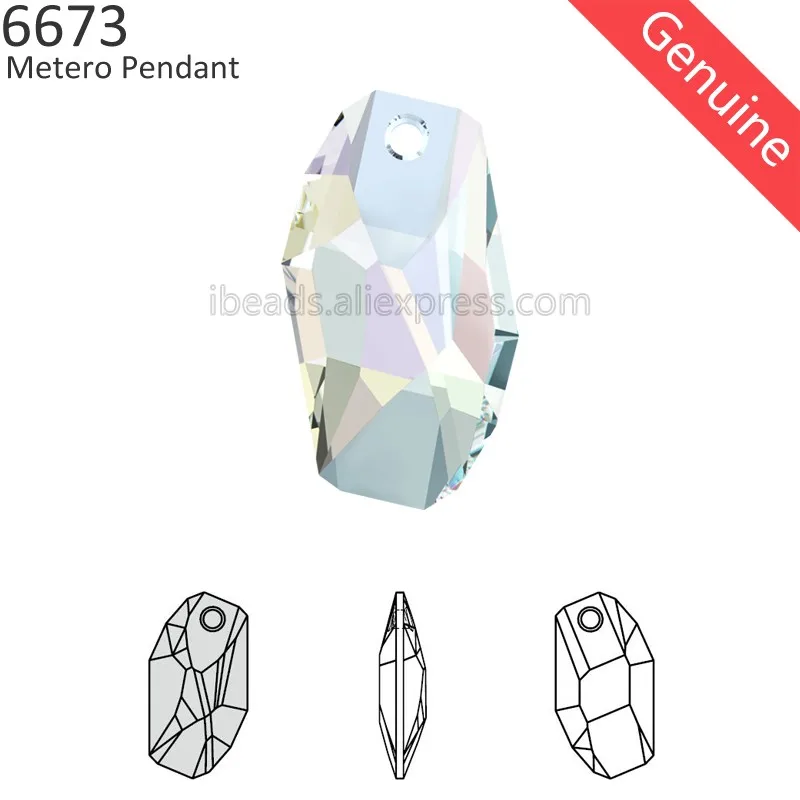 (1 piece) 100% Original Crystal from Swarovski 6673 Meteor pendant Made in Austria loose rhinestone DIY pendant jewelry making
(1 piece) 100% Original Crystal from Swarovski 6673 Meteor pendant Made in Austria loose rhinestone DIY pendant jewelry making