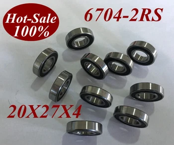 2pcs Low noisy 6704 2RS 6704RS 6704RZ 6704-2RS 20X27X4 MM Deep groove ball bearing micro miniature motor bearing 
2pcs Low noisy 6704 2RS 6704RS 6704RZ 6704-2RS 20X27X4 MM Deep groove ball bearing micro miniature motor bearing